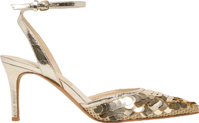 Women's Elizza Confetti Sequin Detail Pointed Toe Pumps