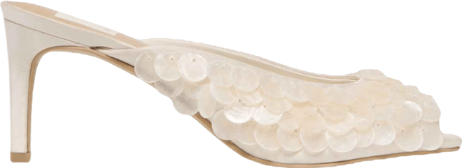 Women's Samary Confetti Sequin Peep Toe Sandals