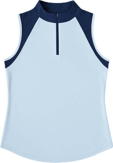 G Lifestyle Color Block Sleeveless Top