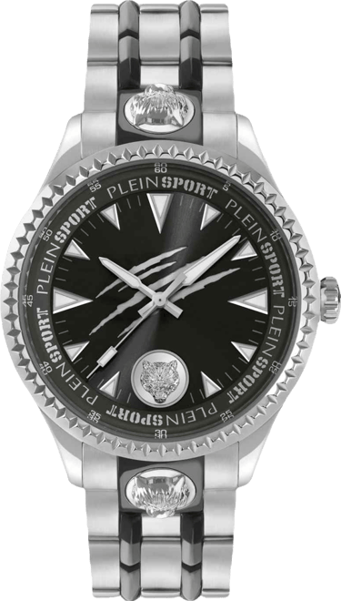 Mens Lineman 3 Hand Quartz Two Tone Bracelet 45mm