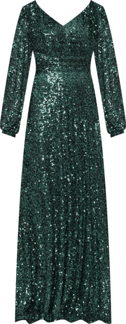 Women's Long Sequin Detail Gown
