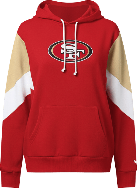Women's Scarlet San Francisco 49ers Scrimmage Hoodie