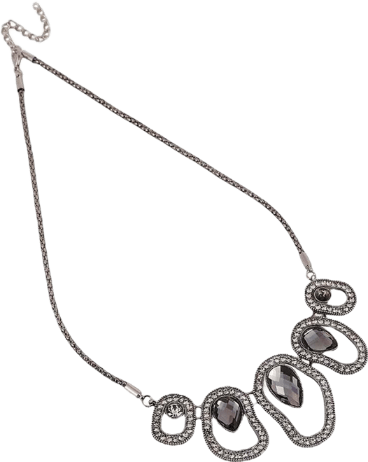 Women's The Teardrop-Halo Collar Necklace