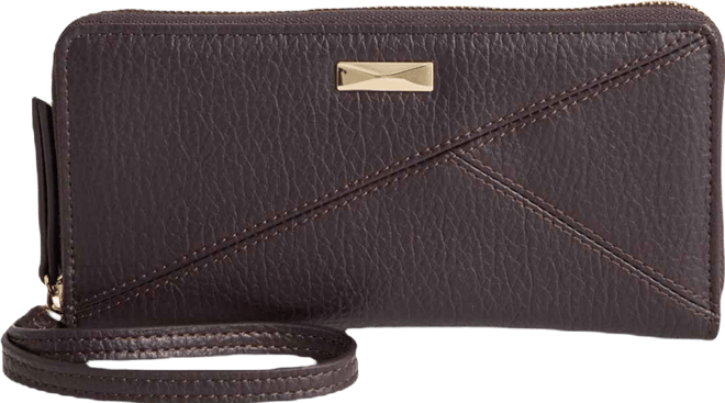 Hazel Zip-Around Quilt Wristlet, Exclusively at Macy's