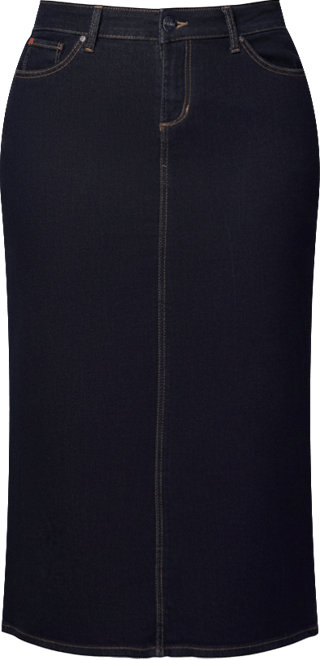 Women's Denim Maxi Skirt