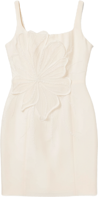 Women's Sleeveless Beaded Petal Dress