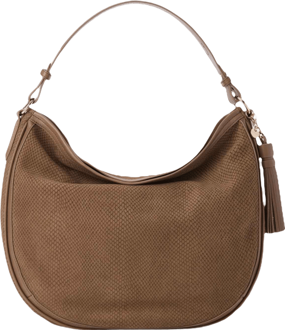 Kathleen Leather Large Hobo Bag