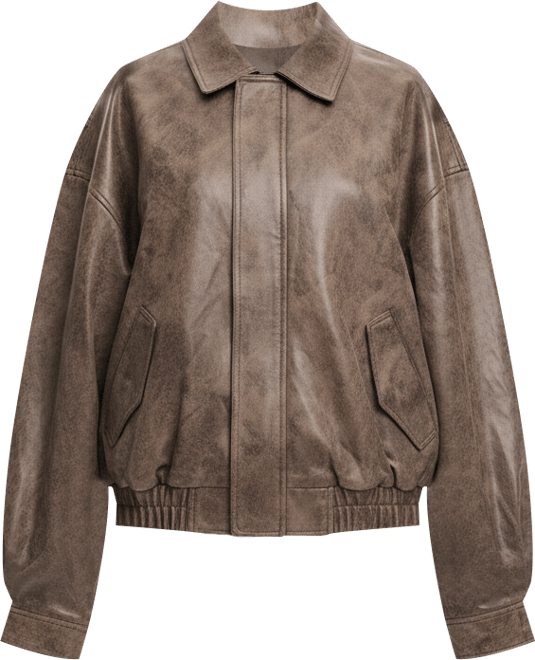 Women's Kenny Oxford Collared Bomber Jacket