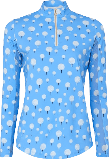 G Lifestyle Long Sleeve Mock Neck Top