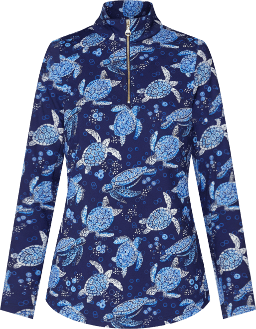 G Lifestyle Long Sleeve Mock Neck Top