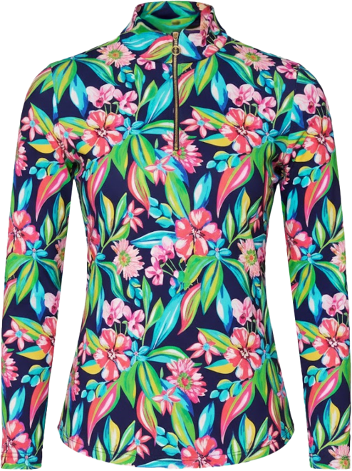 G Lifestyle Long Sleeve Mock Neck Top