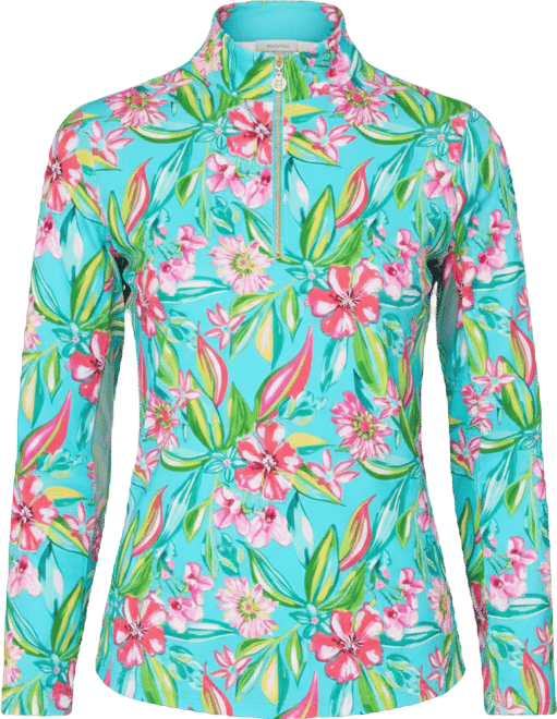 G Lifestyle Long Sleeve Mock Neck Top