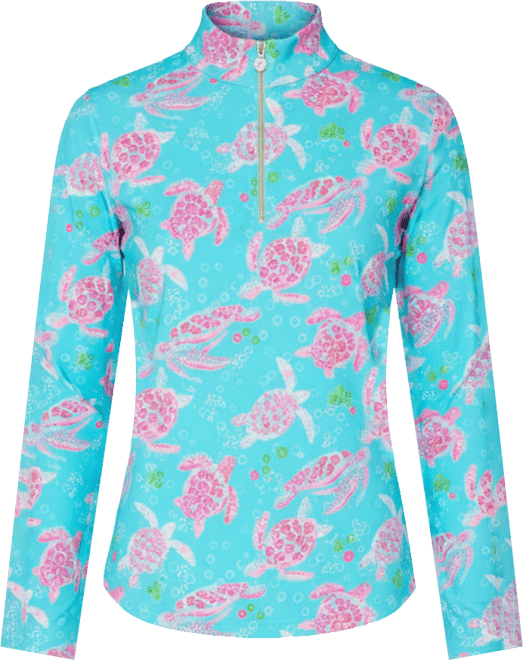 G Lifestyle Long Sleeve Mock Neck Top