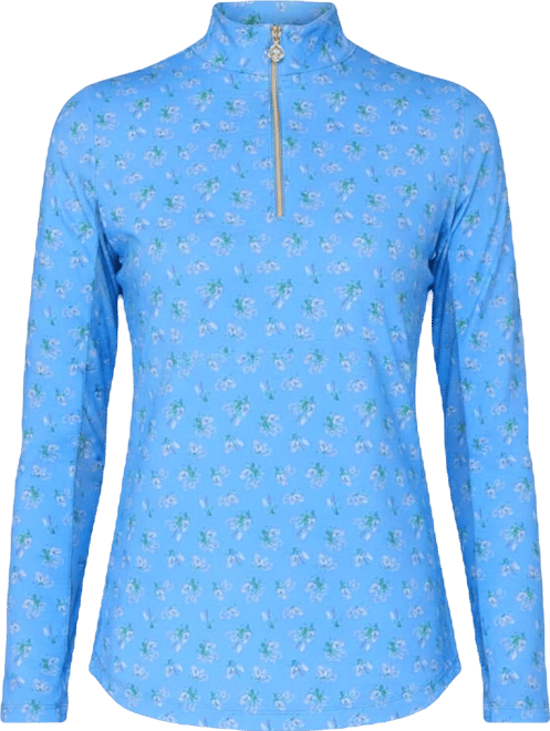 G Lifestyle Long Sleeve Mock Neck Top