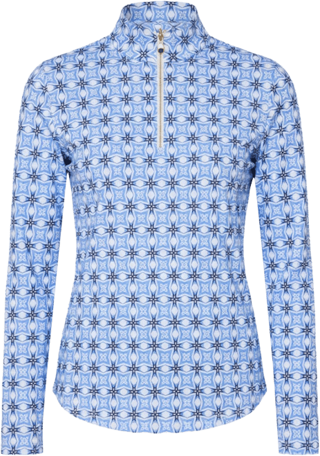 G Lifestyle Long Sleeve Mock Neck Top