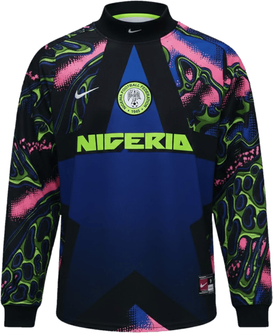 Nigeria Hollywood Keeper Playera de fútbol Nike para hombre