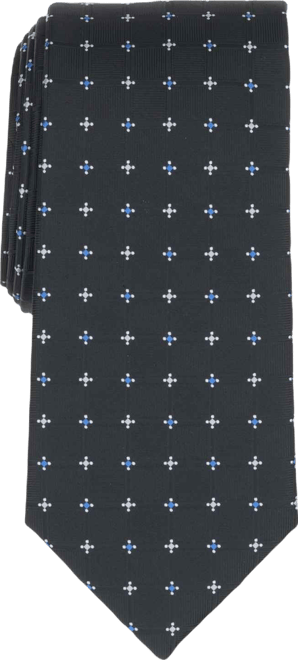 Men's Meyers Grid Pattern Tie, Macy's Exclusive