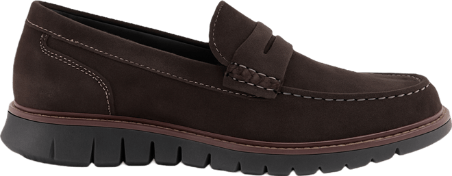 Men's Mateo Made in Italy Suede Penny Loafers