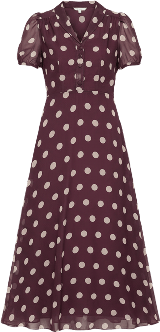 Women's Julia Button Down Print Maxi Dress