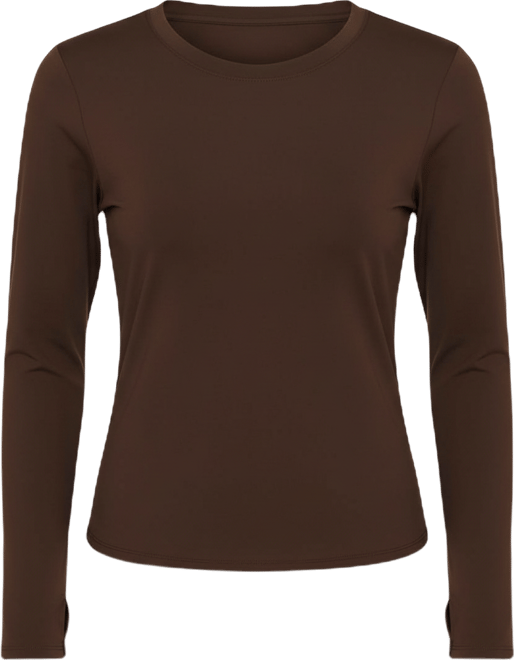 Women's Raya Mid Length Compression Nylon Long Sleeve Top