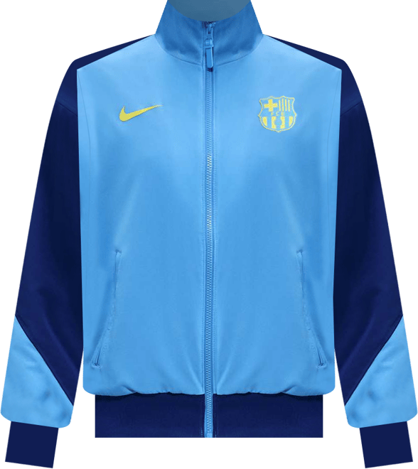 FC Barcelona Strike fjerde Nike Dri-FIT Anthem fotballjakke til herre