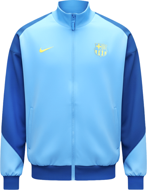 FC Barcelona Strike Fourth 男款 Nike Dri-FIT 足球 Anthem 外套