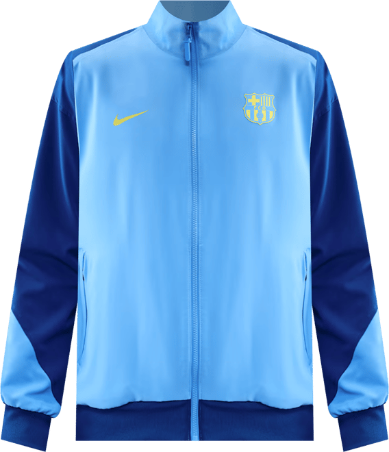 FC 바르셀로나 스트라이크 포스 남성 나이키 드라이 핏 축구 앤썸 재킷