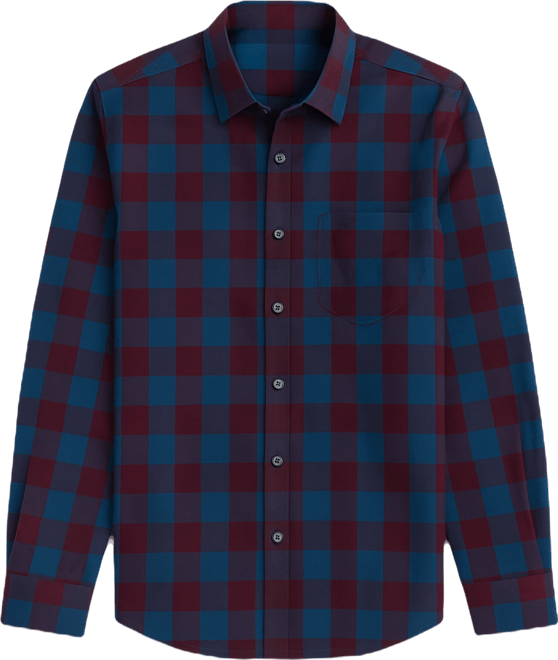 Men's Slim Fit Wrinkle-Free Kaiser Button Up Shirt