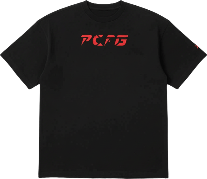 Men's Destroyed Logo Cotton T-Shirt