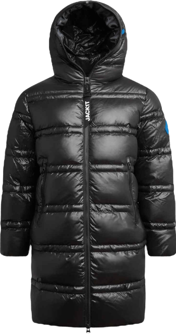 Men's R4D Tramline Hooded Long Puffer Coat