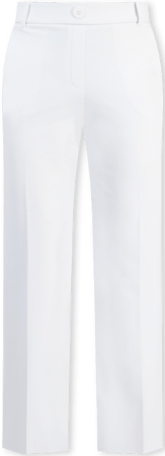 Women's Mid-Rise Pull-On Straight-Leg Pants, Regular & Petite