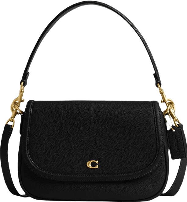 Legacy Small Pebbled Leather Shoulder Bag