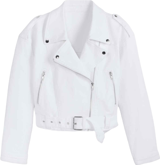 Women's Belted Moto Jacket, Macy's Exclusive