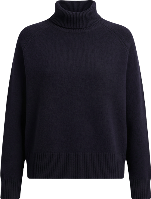 Women's Wool-Cashmere Roll-Neck Sweater