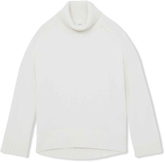 Women's Wool-Cashmere Roll-Neck Sweater