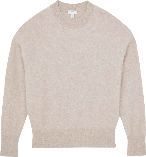 Women's Brushed Cashmere Crew Neck Sweater