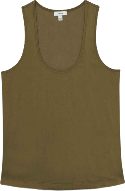 Women's Silk-Front Cami Top