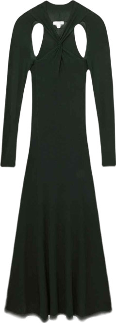 Women's Cut-Out Knitted Maxi Dress