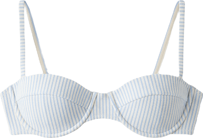 Women's Seamed Underwire Bra Top