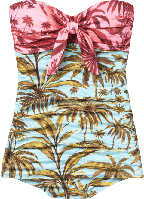 Women's Lotus Printed Bandini