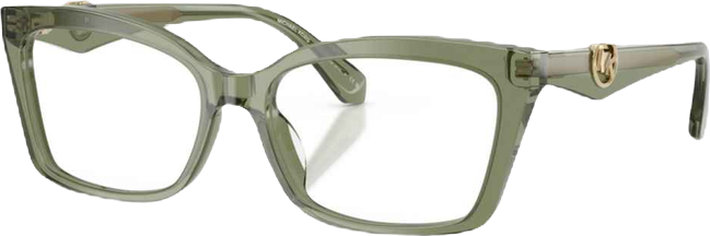 Women's Square Garzeno Eyeglasses, MK4165U
