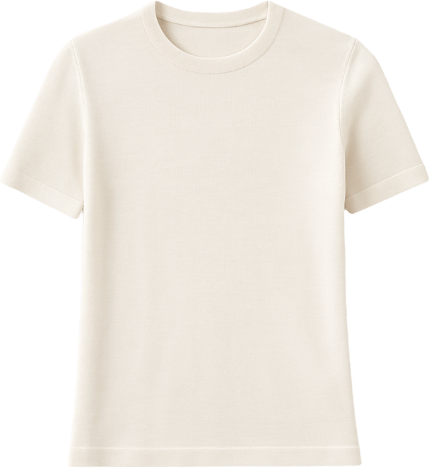 Women's Merino Wool Short-Sleeve Sweater