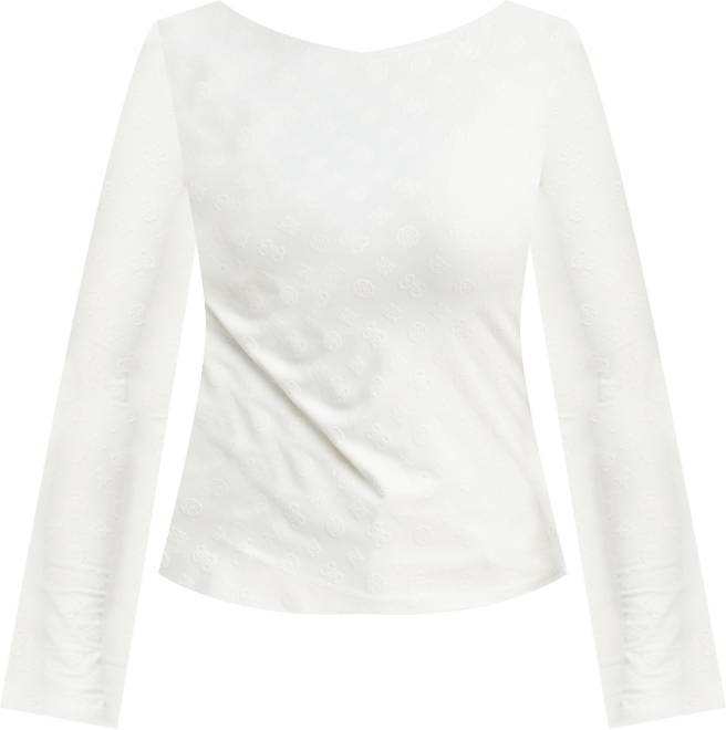 Women's Long-Sleeve Scoop-Back Nadene Top