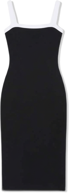 Women's Square Neck Midi Dress