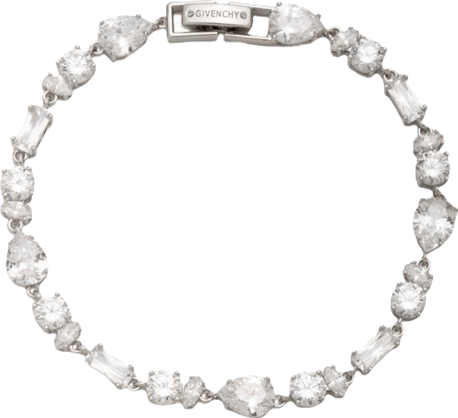 Cubic Zirconia Open Flex Bracelet