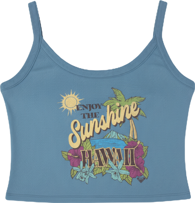 Women's Enjoy Sunshine Sleeveless Wanderer Tank Top