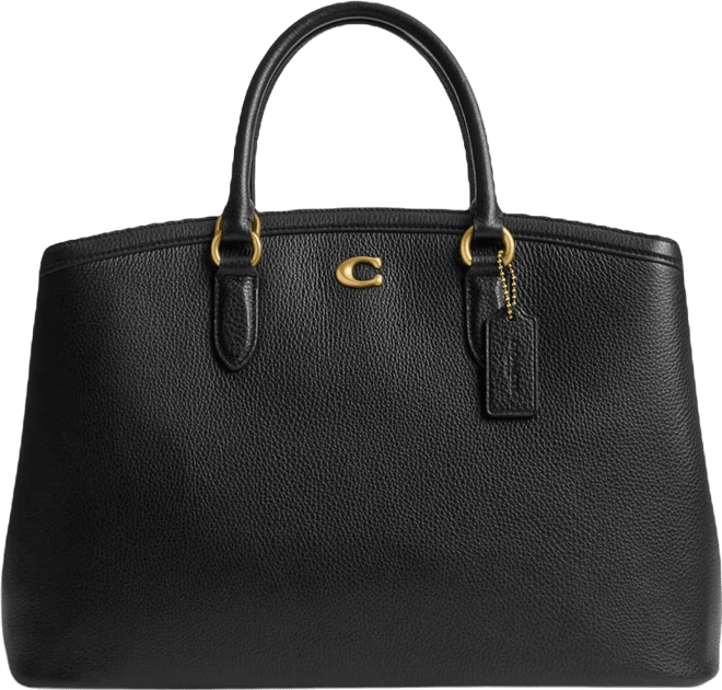 Legacy Large Pebble Leather Carryall 35 Satchel Bag