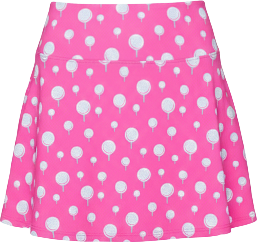 G Lifestyle Back Yoke Ruffle Skort