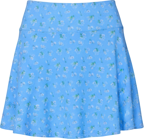 G Lifestyle Back Yoke Ruffle Skort