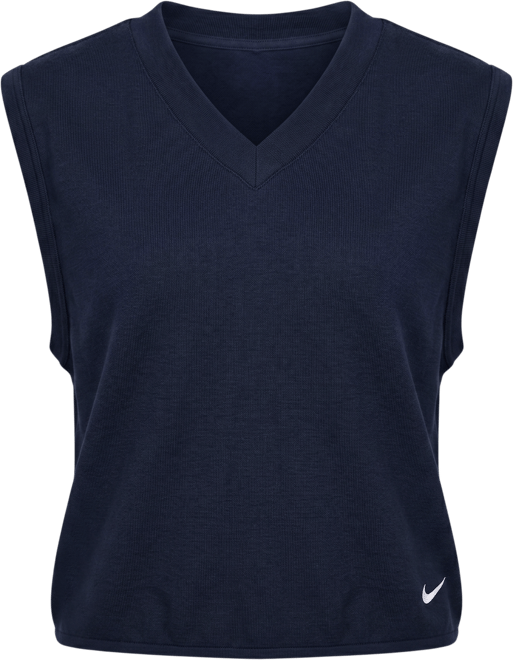 Nike Chaleco de golf de cuello en V para mujer